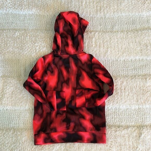 Under Armour Boys' Armour Fleece® Printed Hoodie, Beta / Black, XS, NWT - Picture 3 of 8